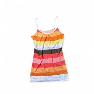 y2k vintage Colorful Striped aeropostale Tank Top